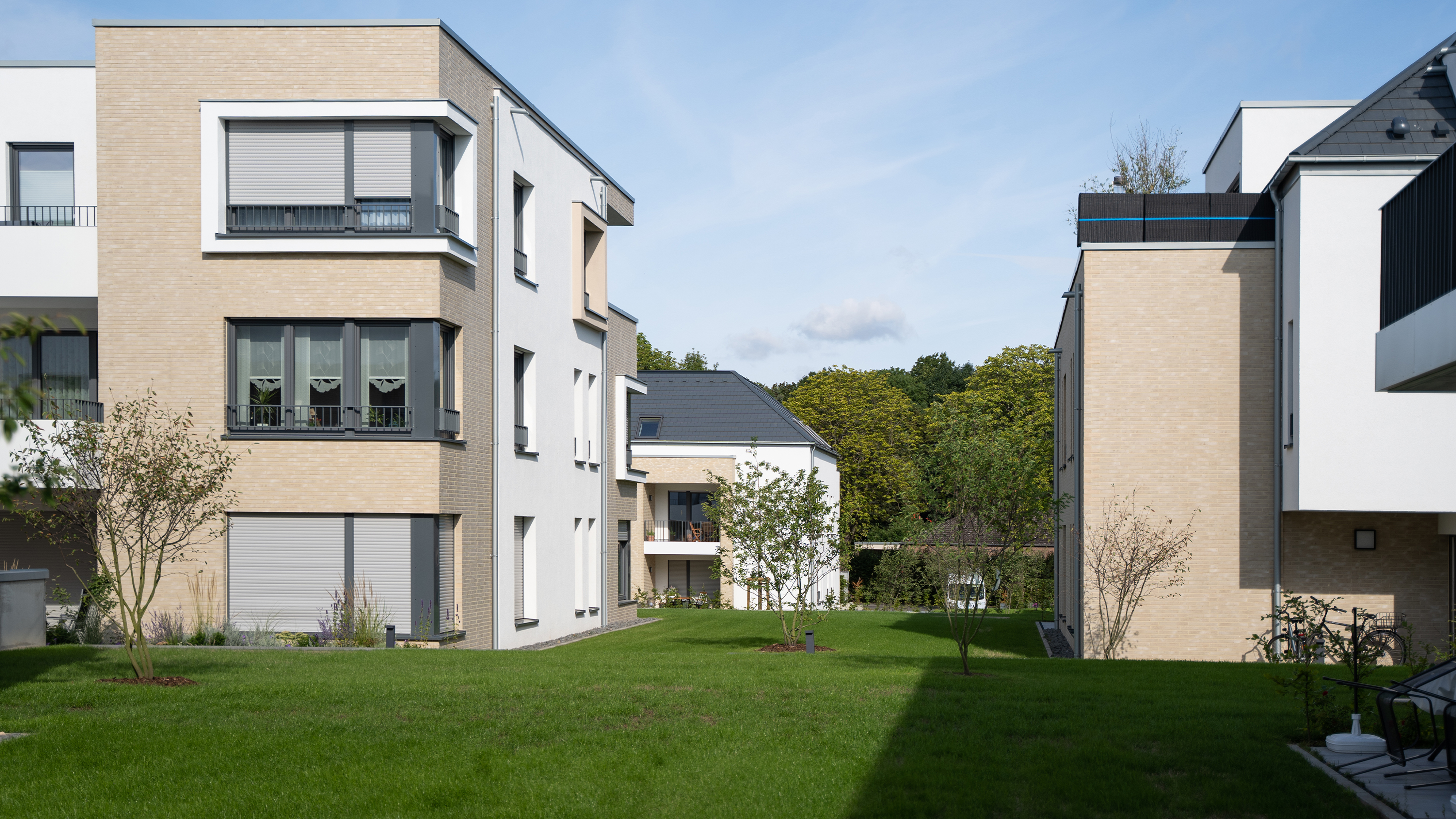 Modernes Wohnquartier